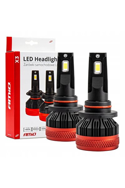 AMIO Becuri LED auto Seria X3 HB4 9006 6500K 90W 12V 9900lm