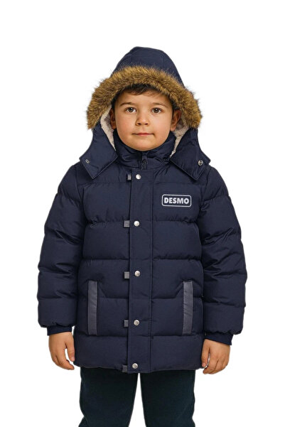 CUBBUX Boys' Winter Coat Water-Repellent Cold-Proof Fur-Lined