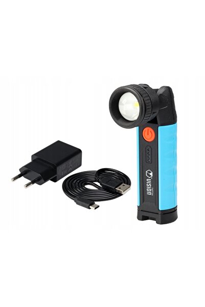 Carmotion Lampă de lucru rotativă, 10W SMD Super Luminoasă 900 lm pentru vizi...