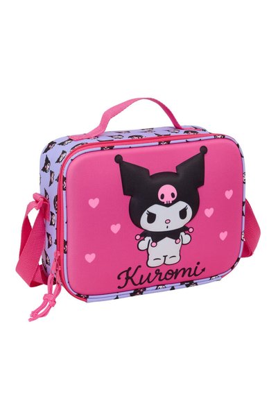 safta Hello Kitty Kuromi 3D термо чанта за обяд
