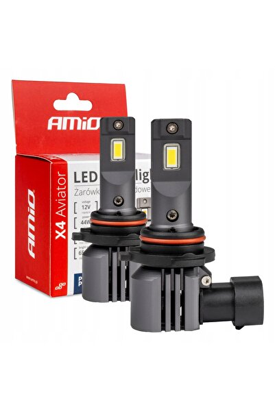 AMIO Becuri LED auto Seria X4 Aviator HB4 6500K Canbus