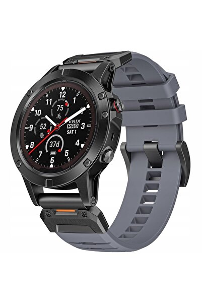 ERBORD Curea QUICKFIT din silicon pentru Garmin Fenix 5 6 6 Pro 7 8 47MM