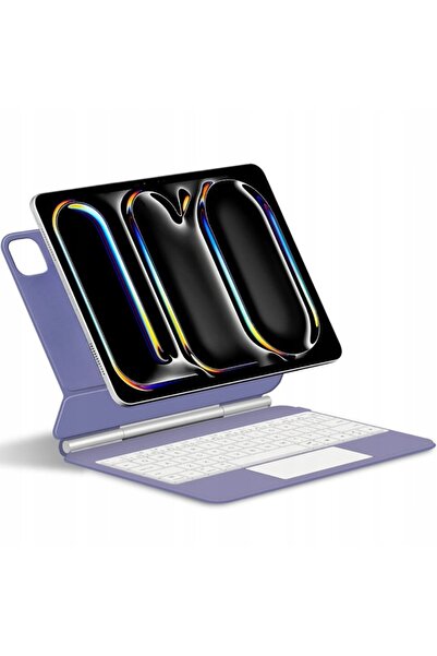 ERBORD Husă magnetică cu tastatură și touchpad pentru iPad Pro 11 " Gen. 5 2024