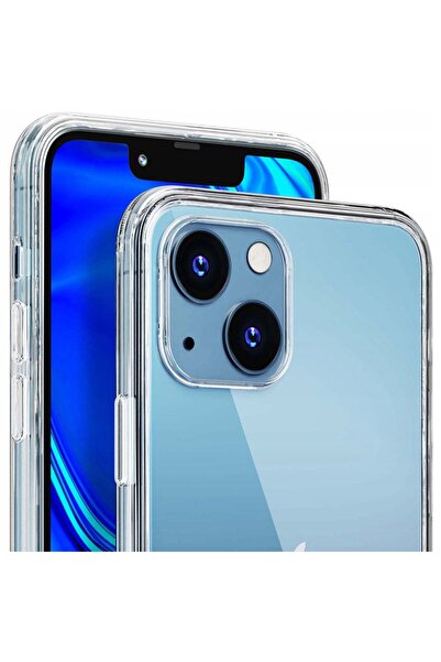 3MK Husă transparentă pentru iPhone 13, de culoare neutră.