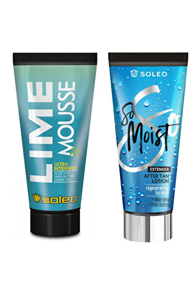Soleo Mousse cu lime + So Moist After Sun Free