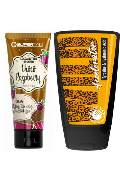 supertan Choco Zmeură + Wild Tan Wild Accelerator Free