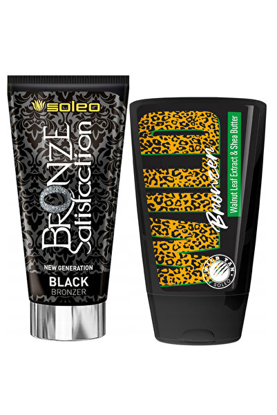 Soleo Bronzer Negru Satisfacție + Bronzer Wild Tan Gratuit
