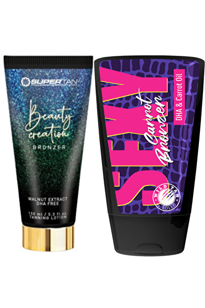 supertan Creație de Frumusețe + Nuanță Sălbatică Sexy Fără Parfum de Morcov