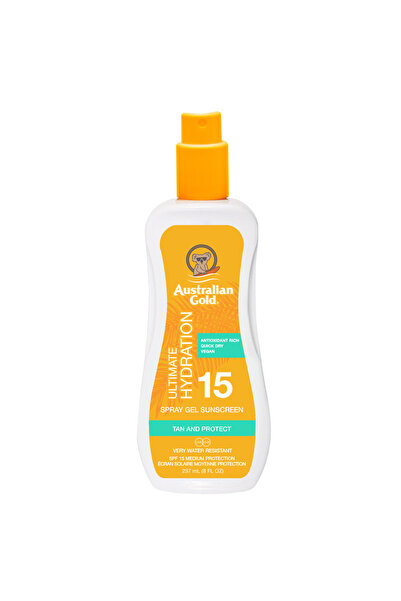 Australian Gold Gel spray incolor cu SPF15