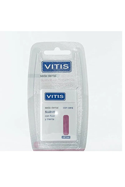 vitis Ață dentară cerată cu fluor și mentă 50m