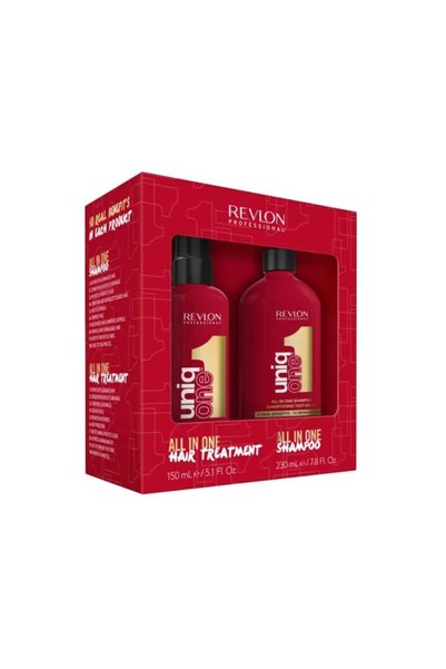 REVLON PROFESSIONAL Uniq One All In One Set pentru păr Șampon cu balsam 230ml...