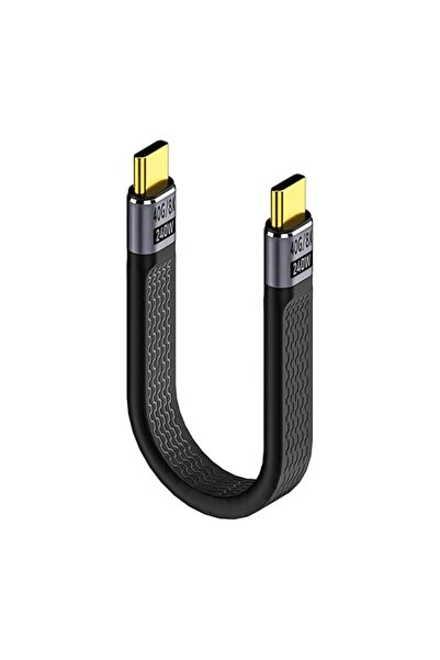 Generic Short USB C Cable 5.3 inch, USB C to USB C Cable for Thunderbolt 4, 2...