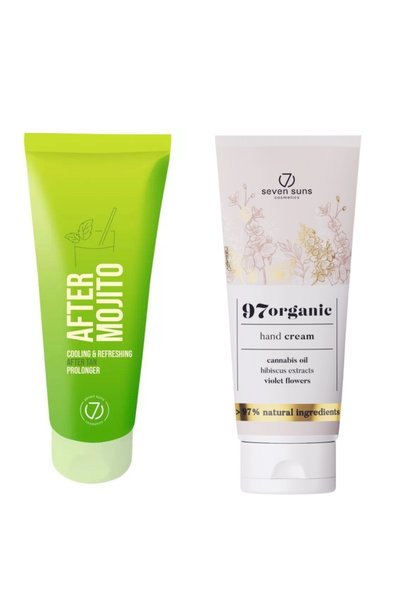 7suns Balsam răcoritor după soare After Mojito 100ml + Cremă de mâini gratuit...