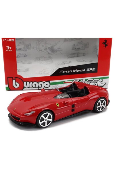Burago Ferrari Monza SP2 2018 Rosso Corsa 1/43 Bburago