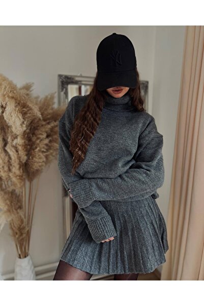 Generic Brand Compleu din tricot gri