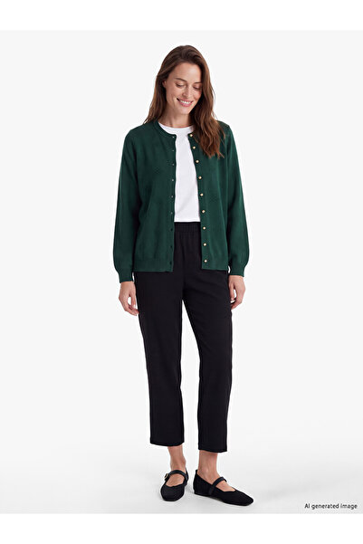 LC Waikiki Sparkling Choices from Shining Store Women's Knitwear Cardigan wit...