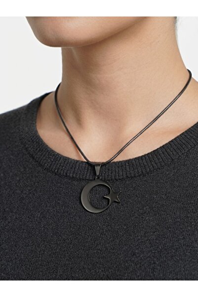 kurukafagift Ayyıldız Steel Necklace