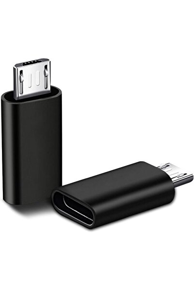 GENERAL محول مايكرو USB الى USB C، محول من النوع C انثى الى مايكرو B ذكر كيو ...