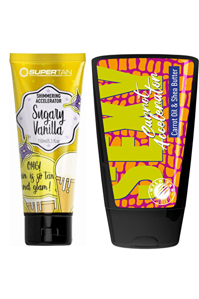 supertan Vanilie zaharată + Bronz sălbatic Sexy Carrot Free
