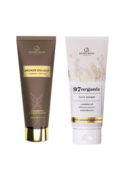 7suns Bronze Delight Pudră de Bronzare 250ml + Cremă de Mâini Gratuită 75ml