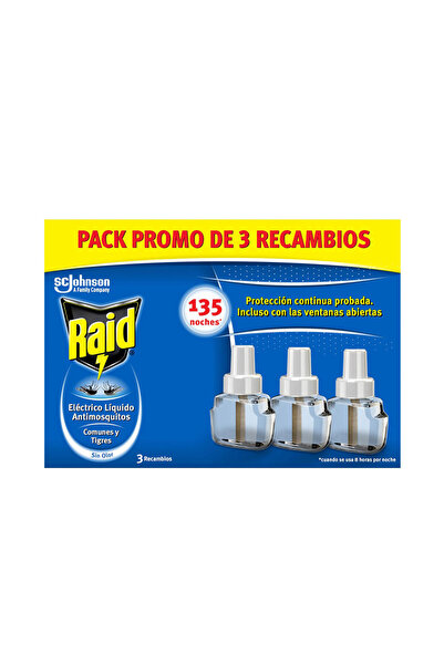 Raid Protecție anti-țânțari x 3 piese de schimb