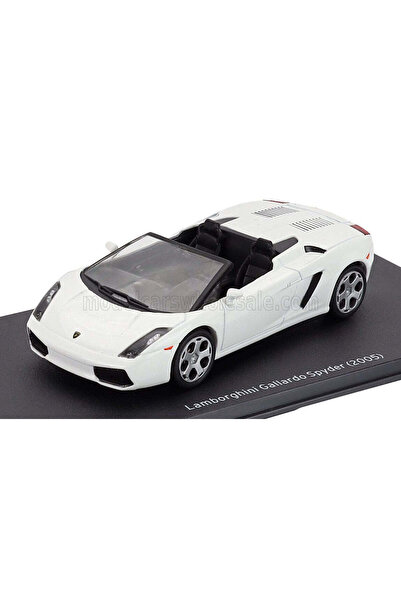 edicola Lamborghini Gallardo Spider 2005 Бял 1/43