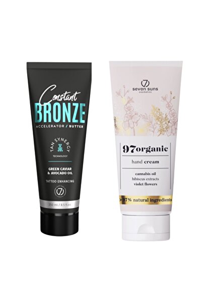 7suns Unt Accelerator de Bronzare Constant 250ml + Cremă de Mâini Gratuită 75ml
