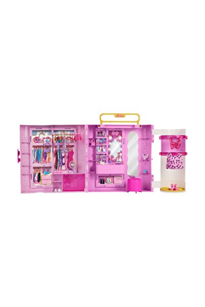 mattel Μπάρμπι Στυλ Ντιλούξ: Σετ Παιχνιδιού Ντουλάπα με Λειτουργία Περιστροφή...