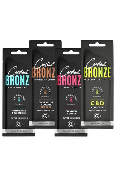 7suns Seria Constant Bronze de 4 balsamuri, câte 20ml fiecare