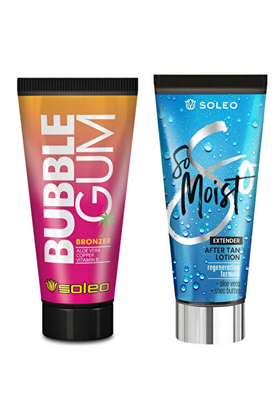 Soleo Balsam Bubble Gum + So Moist după plajă