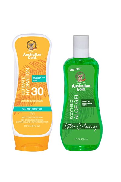 Australian Gold Cremă de protecție solară SPF30 + Produs după soare cu aloe vera