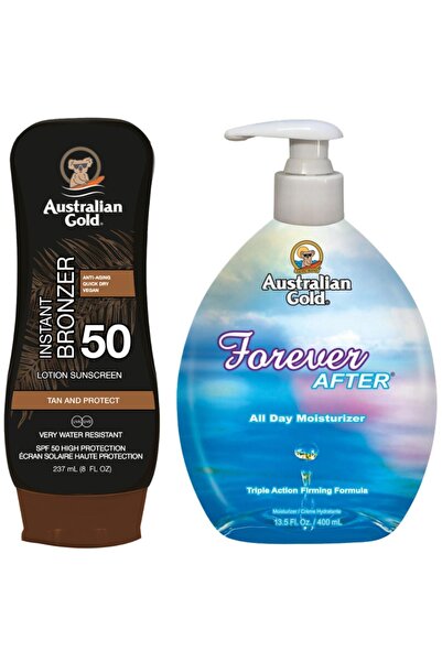 Australian Gold Balsam cu bronzant SPF50 + Forever After 400ml