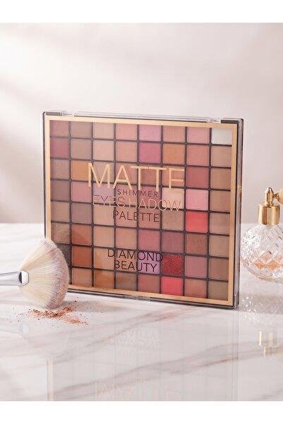Dıamond beauty Diamond Beauty Studio Matte Eyeshadow Palette 54 Colors