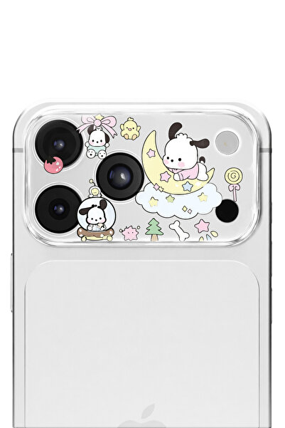 WANNA PROTECT iPhone 17 Pro Compatible Full Coverage Transparent Glass Printe...