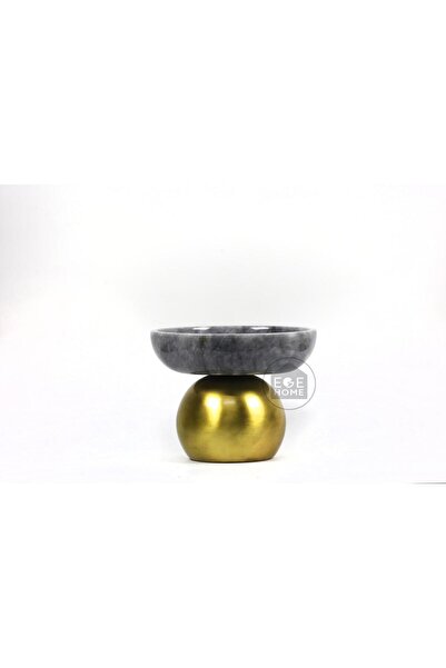ege gross Decorative Natural Marble Antique Large Ball Footed Bowl