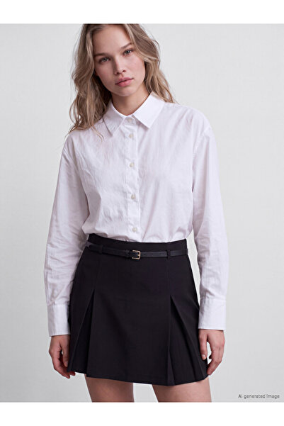 LC Waikiki Rmz Gi̇yi̇m Farkiyla 100% Cotton Women's Shirt