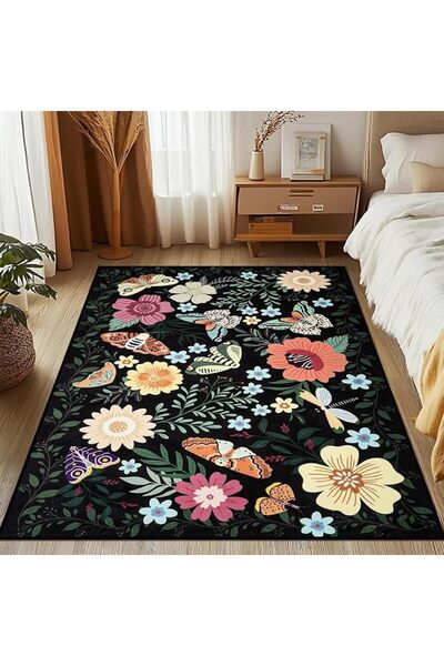 GENERAL Musisoo 6X9 Floor Mat for Bedroom, Soft Non-Slip Low-Pile Indoor Floo...