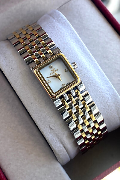 FERRO Women's wristwatch steel band waterproof 2 years warranty boxed