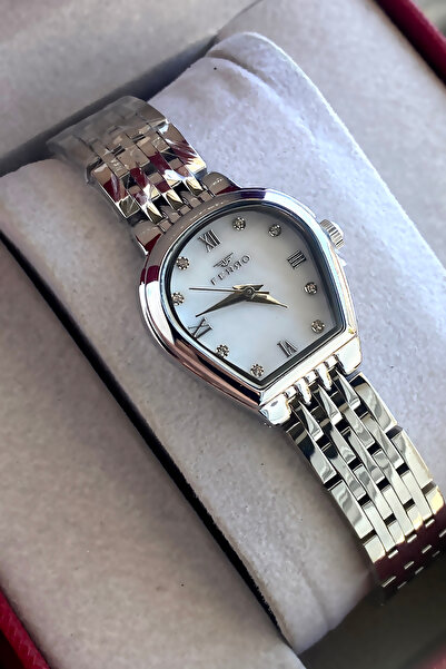 FERRO Women's wristwatch steel band waterproof 2 years warranty boxed