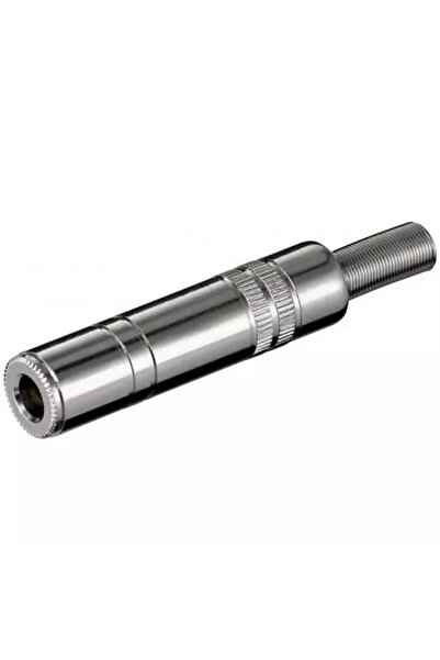 goobay Mufă jack metalică stereo mamă de 6,35 mm
