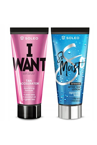 Soleo Vreau 150ml accelerator de bronz + balsam după plajă 150ml