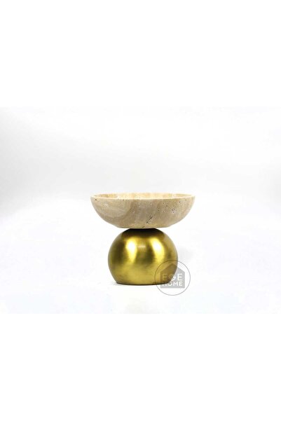ege gross Decorative Natural Marble Antique Large Ball Footed Bowl