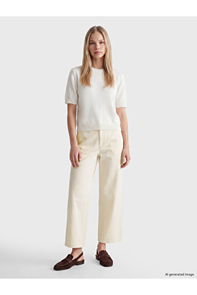 LC Waikiki Rmz Gi̇yi̇m Farkiyla High Waist Wide Leg Women's Pants