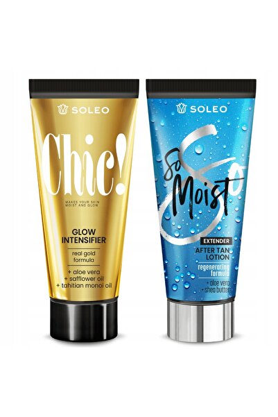 Soleo CHIC 150ml ACCELERATOR DE BRONZARE + BALSAM DUPĂ SOLARIU 150ml