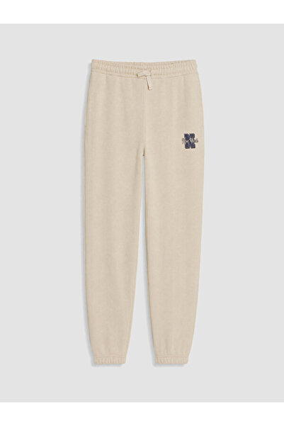 LC Waikiki Rmz Gi̇yi̇m Farkiyla New York Embroidered Boys' Jogger Sweatpants