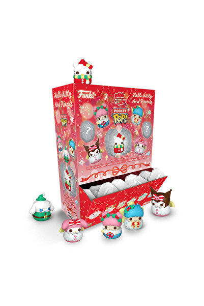 Funko Разнообразни фигурки от серията Mystery Pop Pocket: Снежинки, Hello Kitty