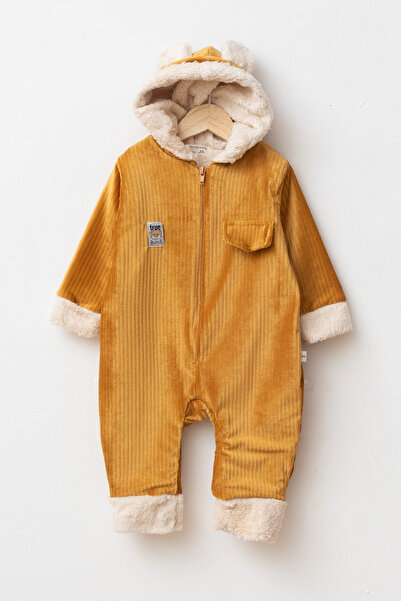 KUZENLER BEBE BEBEK İÇİ WELTSOFT DIŞI KADİFE KAPÜŞONLU UYKU TULUMU&ASTRONOT T...