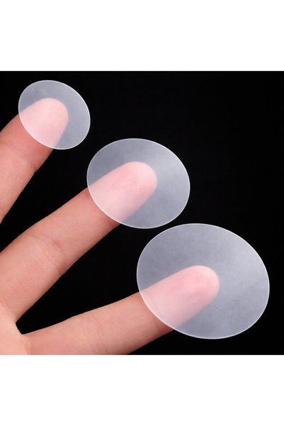 Çankaya Premium Transparent Round Sticker Label 1.5 cm – 1000 Pieces Roll Label