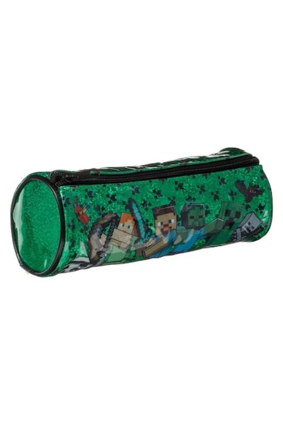 OEM Penar Minecraft Verde Rotund cu Sclipici Ø8x22.5cm