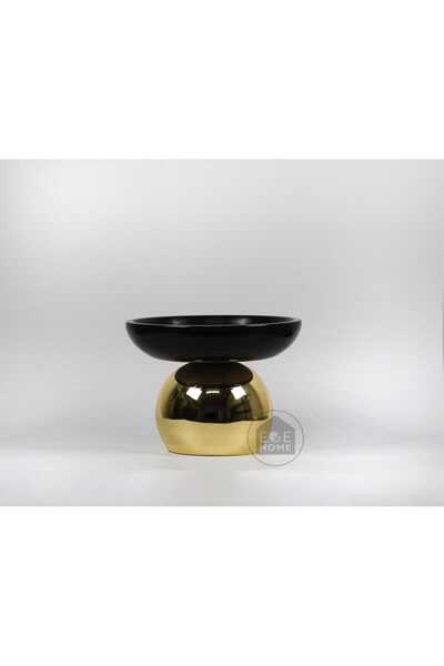 ege gross Decorative Natural Marble Gold Large Ball Footed Bowl
